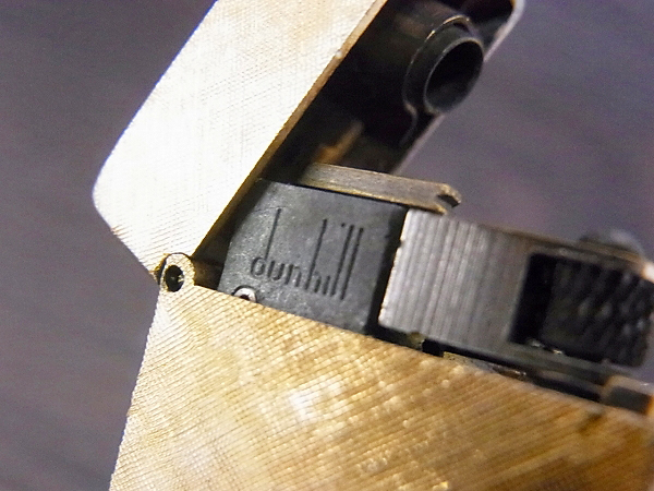 実際に弊社で買取させて頂いたダンヒル JAG刻印 ローラライト ビンテージ オイルライターの画像 3枚目