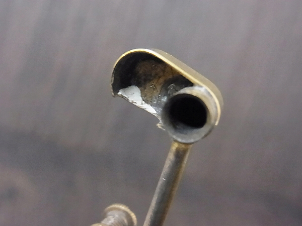 実際に弊社で買取させて頂いたdunhill/ダンヒル ヴィンテージ オイルライター ゴールドの画像 5枚目