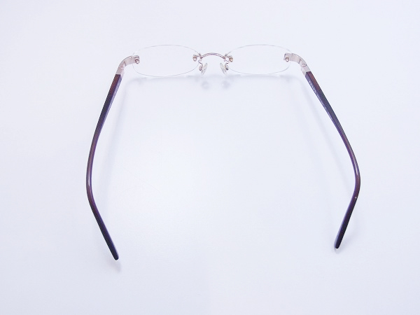 PRADA/プラダ オーバル型眼鏡/メガネフレーム 茶系/VPR68Iの買取
