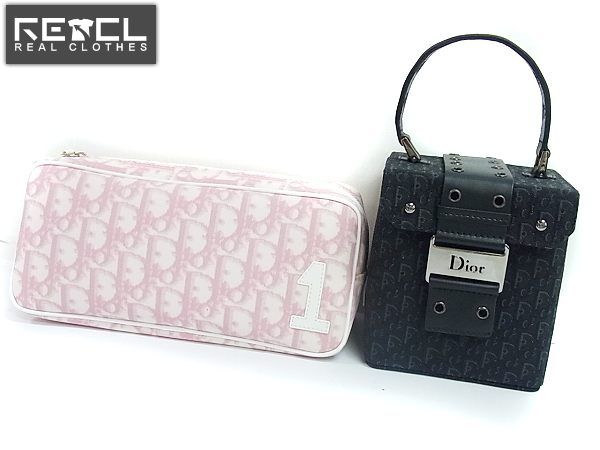 実際に弊社で買取させて頂いたChristian Dior/ディオール トロッター柄 ポーチ/BOX 2点セット