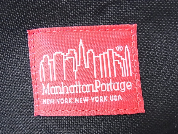 実際に弊社で買取させて頂いたManhattan Portage/マンハッタンポーテージ バックパック 黒の画像 6枚目