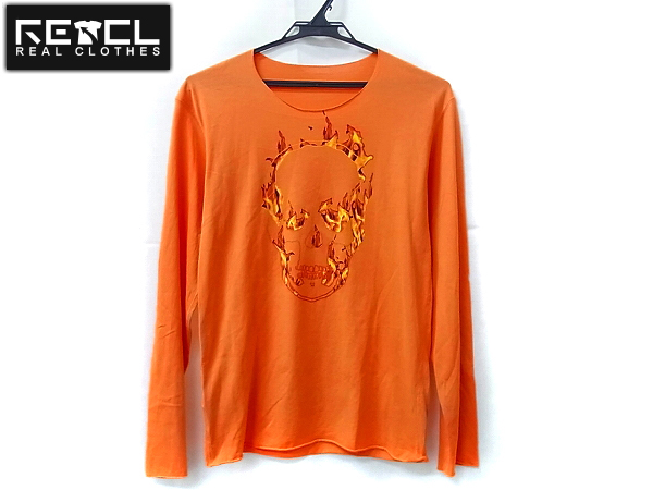 実際に弊社で買取させて頂いたルシアンペラフィネ ファイヤースカルプリント長袖カットソー M