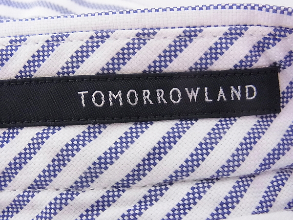 実際に弊社で買取させて頂いたTOMORROWLAND/トゥモローランド ハーフパンツ ストライプ 44の画像 2枚目