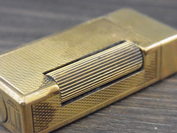 実際に弊社で買取させて頂いたdunhill London/ダンヒル ヴィンテージ オイルライター 金の画像 6枚目