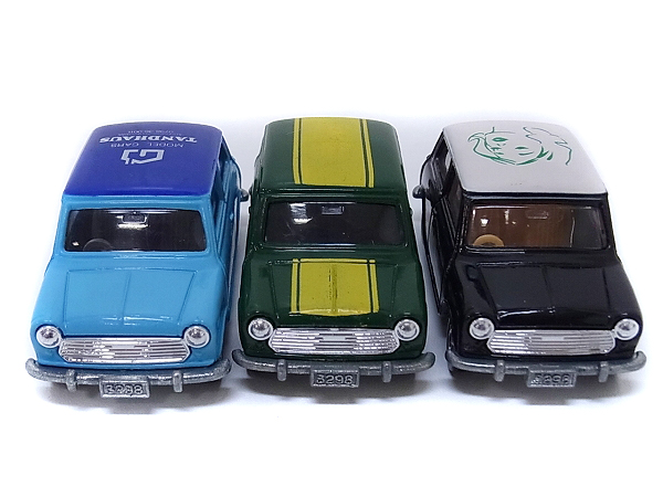 実際に弊社で買取させて頂いたトミカ 日本製ミニクーパーS/Mk-Ⅲ 1/50 タントハウス他 3点の画像 1枚目
