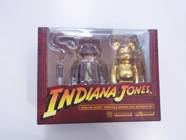 実際に弊社で買取させて頂いた[未開封]キューブリック&ベアブリック INDIANA JONES 100%の画像 1枚目