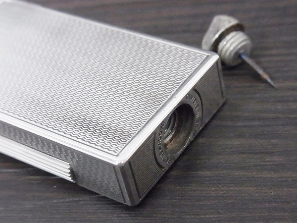 実際に弊社で買取させて頂いたdunhill/ダンヒル ビンテージオイルライター 1950年代 銀の画像 6枚目