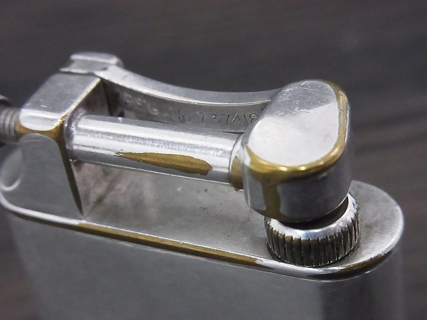 実際に弊社で買取させて頂いたdunhill ビンテージ 30-40年代 ダブルホイールライター 848767の画像 4枚目