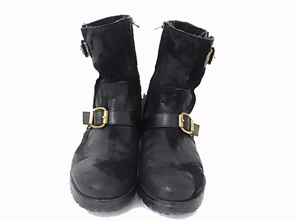実際に弊社で買取させて頂いたJIMMY CHOO/ジミーチュウ サイドジップ エンジニアブーツ/39の画像 1枚目