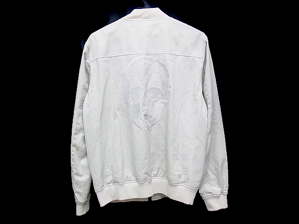 実際に弊社で買取させて頂いたルシアンペラフィネ バックスカル刺繍　MA-1ブルゾン/Mの画像 1枚目