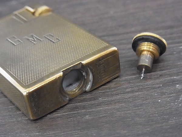 実際に弊社で買取させて頂いたdunhill/ダンヒル ROLLALITE　1940年代 ビンテージライター 金の画像 6枚目