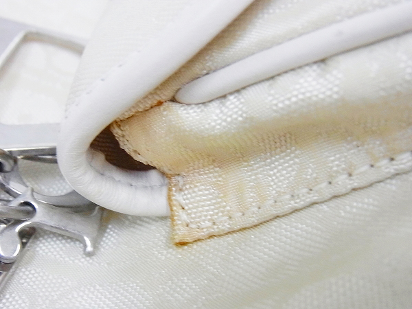 実際に弊社で買取させて頂いたChristian Dior/ディオール トロッター柄/ハンドバッグの画像 6枚目