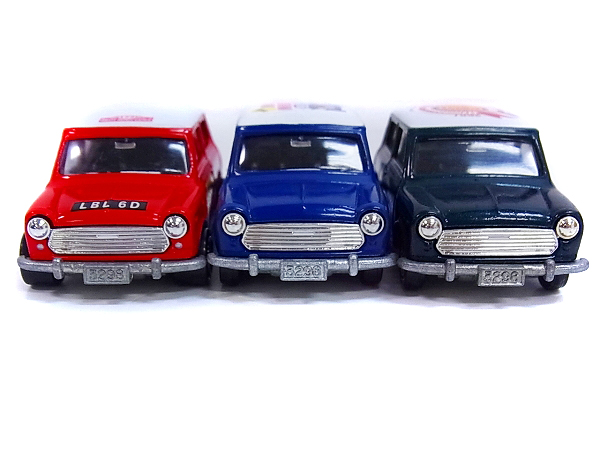 実際に弊社で買取させて頂いたtomica/トミカ ミニクーパー タイプ/NO.F8 1/50 3点セットの画像 1枚目