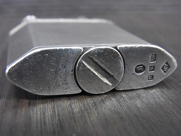 実際に弊社で買取させて頂いたダンヒル UNIQUE ダブルホイール オイルライター シルバーの画像 5枚目