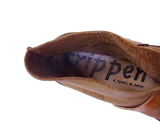 実際に弊社で買取させて頂いたTRIPPEN/トリッペン モンクシューズ レザー 靴 ブラウン/41の画像 6枚目