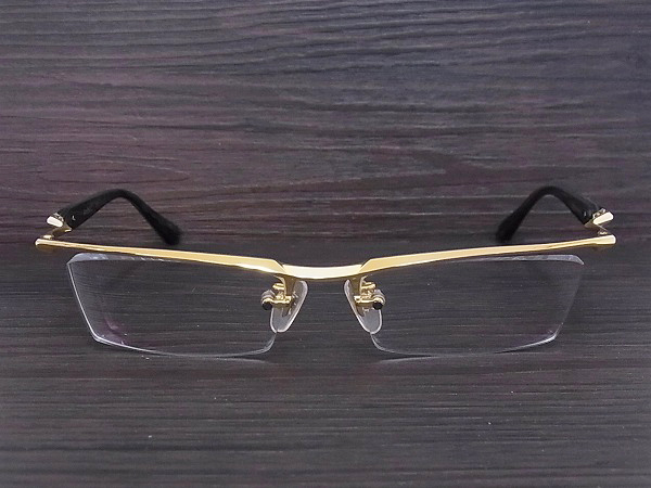 実際に弊社で買取させて頂いたレスザンヒューマン Andrei.C 眼鏡/メガネフレーム スクエア型の画像 6枚目