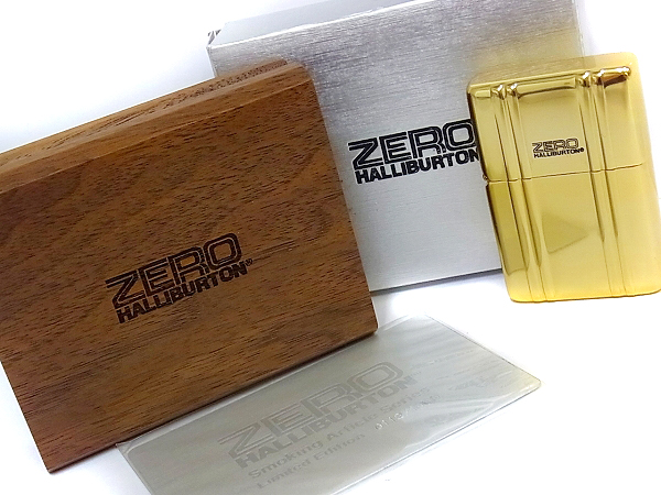 実際に弊社で買取させて頂いたZIPPO/ジッポー ZERO HALLIBURTON/ゼロハリバートン 2005年製の画像 7枚目