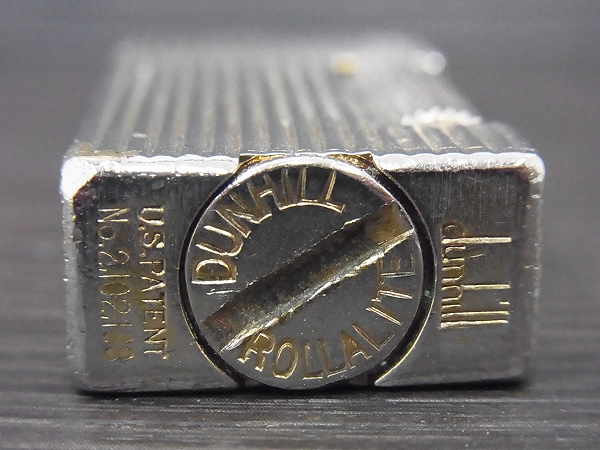 実際に弊社で買取させて頂いたdunhill/ダンヒル ROLLALITE ビンテージ 40s オイルライター の画像 2枚目