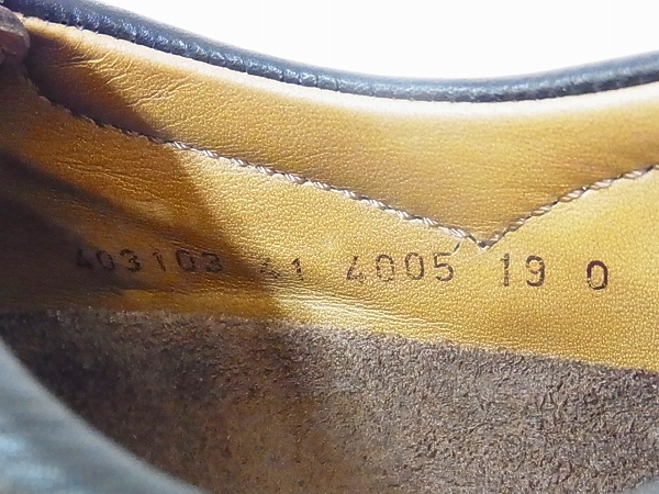 実際に弊社で買取させて頂いたBIRKENSTOCK/ビルケンシュトック ダービーシューズ 403103/26.5の画像 7枚目