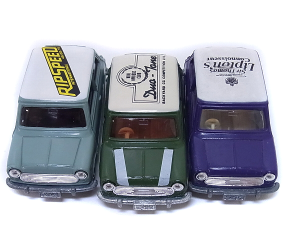 実際に弊社で買取させて頂いたトミカ 日本製BLMCミニクーパーS/Mk-Ⅲ 1/50 F8/Lipton's他/3点の画像 1枚目