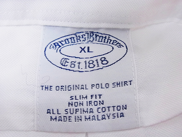 実際に弊社で買取させて頂いたBrooks Brothers/ラルフローレン他 ポロシャツ/シャツ等 9点の画像 8枚目