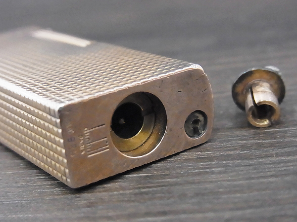 実際に弊社で買取させて頂いたdunhill/ダンヒル ビンテージ 925銀無垢 金張り ガスライターの画像 7枚目