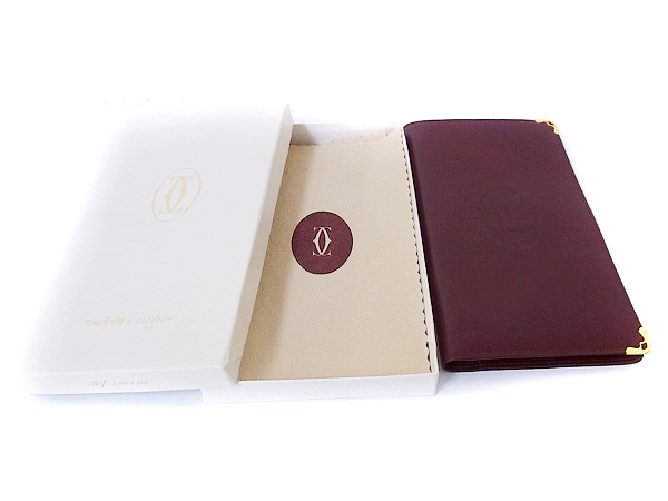 実際に弊社で買取させて頂いたCartier/カルティエ マストライン 二つ折り長財布/K47782の画像 8枚目