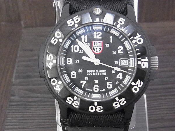 実際に弊社で買取させて頂いたLUMINOX/ルミノックス ネイビーシールズ3000/3900 V3 腕時計の画像 1枚目
