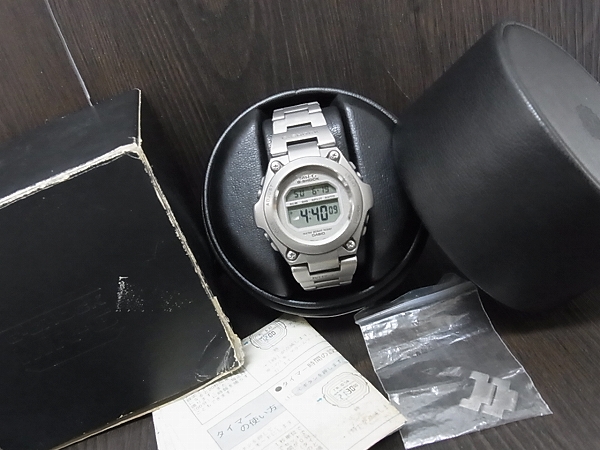 実際に弊社で買取させて頂いたG-SHOCK/Gショック メタルバンド MR-G 腕時計 MRG-100T-8の画像 8枚目