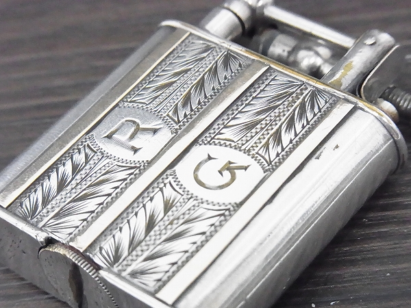 実際に弊社で買取させて頂いたダンヒル 1930-40s ビンテージライター ユニーク リフトアームの画像 3枚目