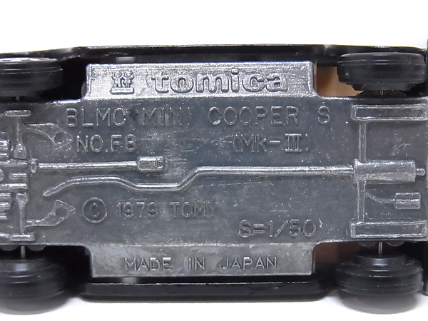 実際に弊社で買取させて頂いたトミカ日本製BLMCミニクーパーS/Mk-Ⅲ 1/50 POLICE他 3点セットの画像 4枚目