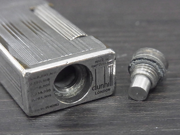 実際に弊社で買取させて頂いたdunhill LONDON/ダンヒル 1940年代 ビンテージオイルライターの画像 7枚目