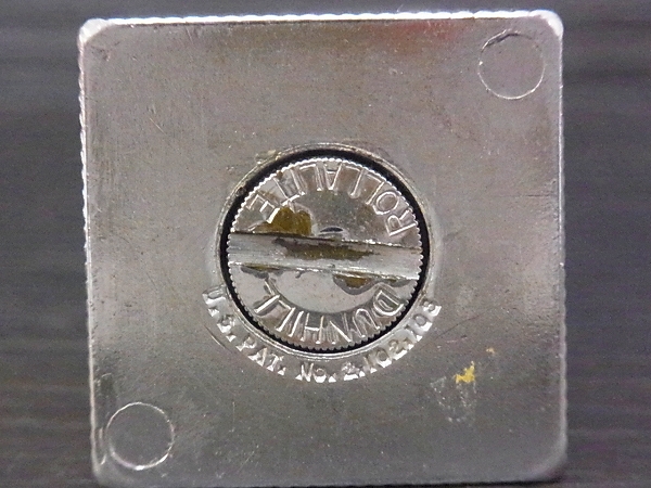 実際に弊社で買取させて頂いたDunhill/ダンヒル ストライプ 卓上型 ローラライト ライターの画像 5枚目