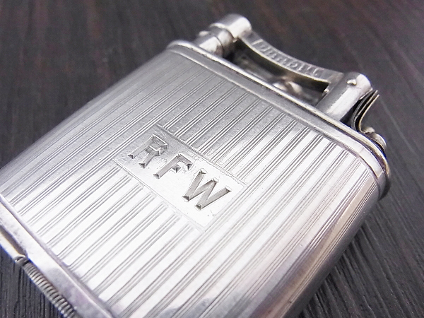 実際に弊社で買取させて頂いたdunhill/ダンヒル 彫刻/オイルライター ヴィンテージ シルバーの画像 7枚目