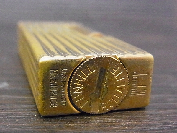 実際に弊社で買取させて頂いたダンヒル ビンテージ ストライプ オイルライター/ローラライトの画像 5枚目