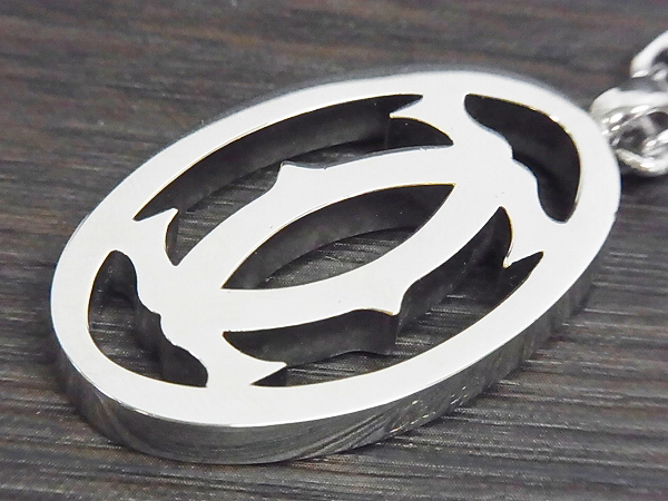 実際に弊社で買取させて頂いたCartier/カルティエ ダブルC ロゴ モチーフキーリング/チェーンの画像 1枚目