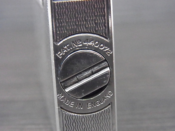 実際に弊社で買取させて頂いたdunhill/ダンヒル ビンテージオイルライター 1950年代 銀の画像 2枚目