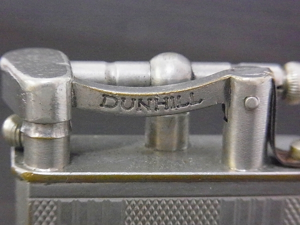 実際に弊社で買取させて頂いたDunhill/ダンヒル 英国製 ユニーク ビンテージ オイルライターの画像 3枚目