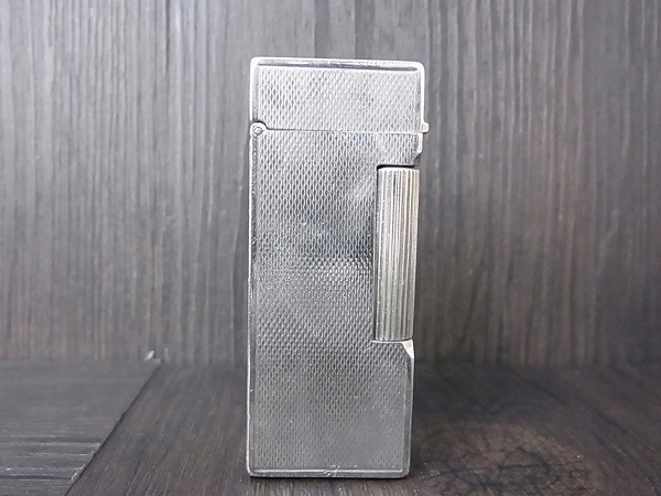 実際に弊社で買取させて頂いたdunhill/ダンヒル ローラガスライター スリムスクエア/シルバーの画像 1枚目