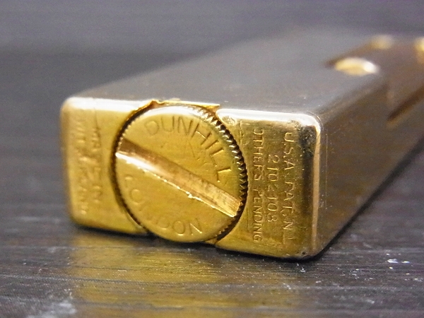 実際に弊社で買取させて頂いたDunhill LONDON/ダンヒル 40年代 ローラライト オイルライターの画像 4枚目
