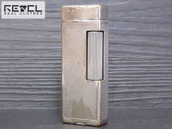実際に弊社で買取させて頂いたDUNHILL/ダンヒル ROLLALITE ビンテージ オイルライター 銀