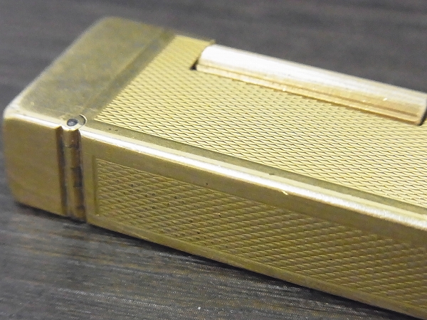 実際に弊社で買取させて頂いたdunhill/ダンヒル ヴィンテージ オイルライター ゴールドの画像 6枚目