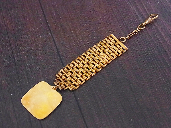 実際に弊社で買取させて頂いたdunhill/ダンヒル キーホルダー/キーチェーン ゴールドの画像 2枚目