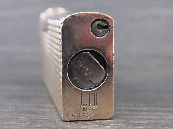 実際に弊社で買取させて頂いたdunhill/ダンヒル ビンテージ 925銀無垢 金張り ガスライターの画像 2枚目