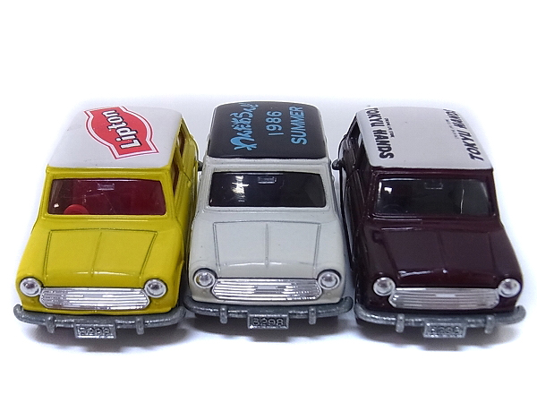 実際に弊社で買取させて頂いたトミカ 日本製BLMCミニクーパーS/Mk-Ⅲ 1/50 F8 1979/3点セットの画像 1枚目