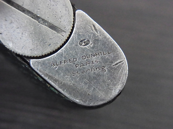 実際に弊社で買取させて頂いたダンヒル 革張り スターリング 1920年代頃 ビンテージライターの画像 3枚目