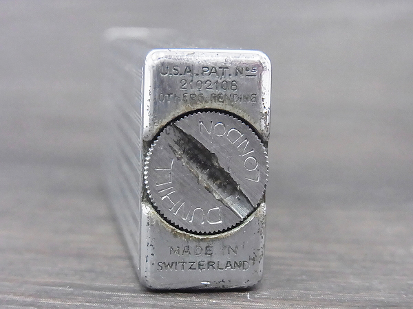 実際に弊社で買取させて頂いたdunhill/ダンヒル ROLLALITE 1950年代ビンテージオイルライターの画像 2枚目