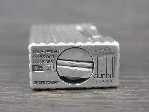 実際に弊社で買取させて頂いたdunhill/ダンヒル ビンテージ スターリング 1940年代 ライターの画像 2枚目