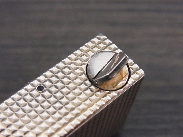 実際に弊社で買取させて頂いたdunhill/ダンヒル ビンテージ 925銀無垢 金張り ガスライターの画像 6枚目