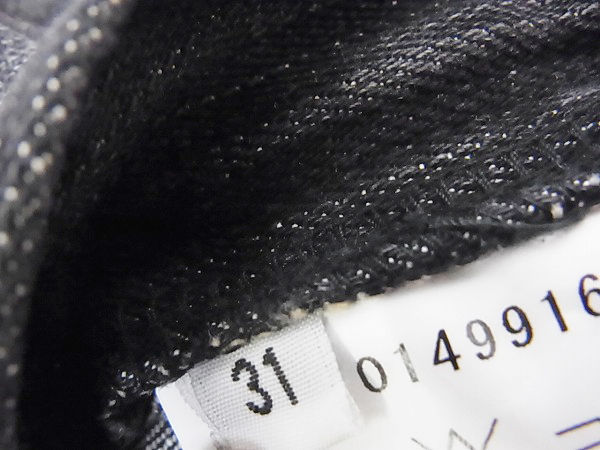 実際に弊社で買取させて頂いたファクトタム 0149916 タイトストレートシルエットデニム 31の画像 7枚目